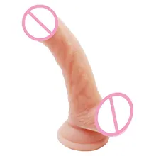CPWD Skin Soft Big Suction Cup Dildo Realistic Slicone Male Artificial Penis Dick Woman Masturbator Adult