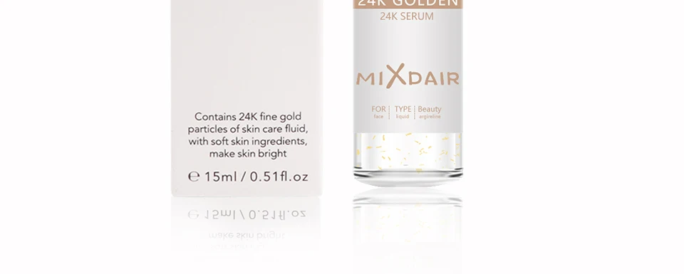 MIXDAIR 24k Gold Essence Elixir масло для макияжа кожи лица Эфирное масло перед праймером косметика/основа Увлажняющая масло для лица