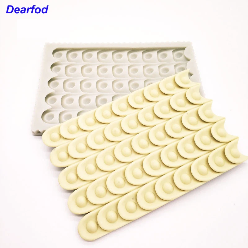 

MX164 Pearl Pattern Silicone Mold Sugar pad Silicone Cake Brim Decoration Mold Kitchenware DIY Tool