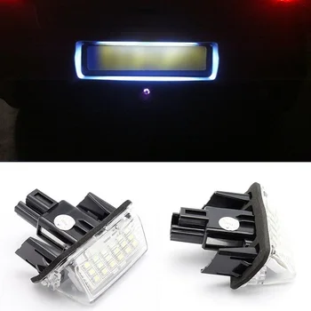 

2 Pcs/Set 18 LED Car License Number Plate Light Bulb Lamp for Toyota Camry Yaris Corolla Fielder CSL2018