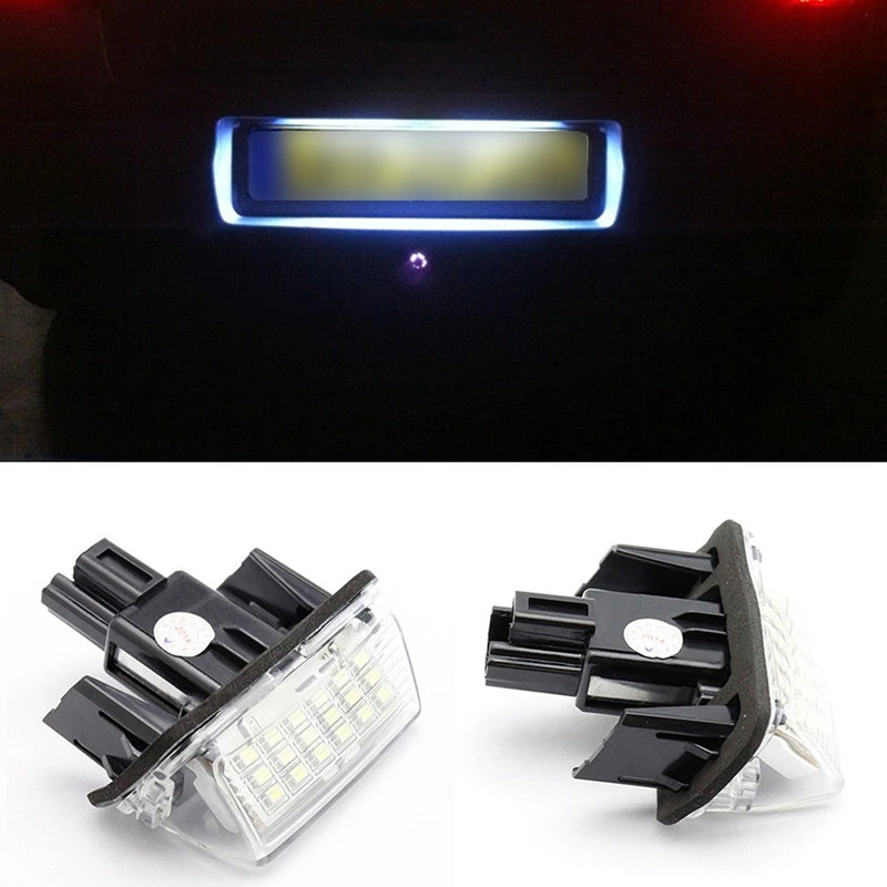 light number plate for car