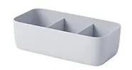3-решетки 5-решетка открытая ящик для хранения носков пластиковое Нижнее белье ящик для хранения Настольный ящик для хранения коробка - Цвет: zzw005-3grid-gray