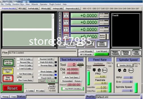 

Engraving machine Mach3 Software with lience, Mach3 Version3.042.040 English CNC controller router