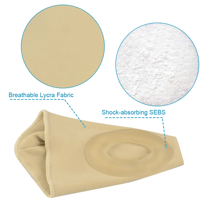 Ортопедические Защитные стельки Soumit Leica cloth + SEBS большого пальца стопы