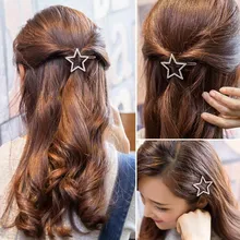 Пентаграмма кристалл шпильки для волос женские головные уборы тиара шпильки для волос сплав горный хрусталь заколки для волос Волосы палочки для волос аксессуары