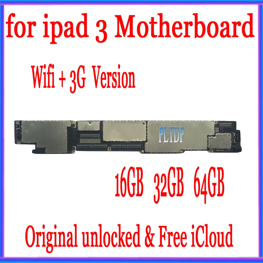 С SIM-картой для ipad 3 Wifi + Материнская плата версии 3G 100% Оригинальный