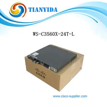

WS-C3560X-24T-L Gigabit Ethernet Switch 24 Port LAN Base Data Switches