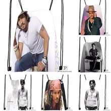 Изготовленная на заказ походная сумка на шнурке для мужчин и женщин, милый рюкзак для детей(черная спинка) 31x40 см#180531-01-22