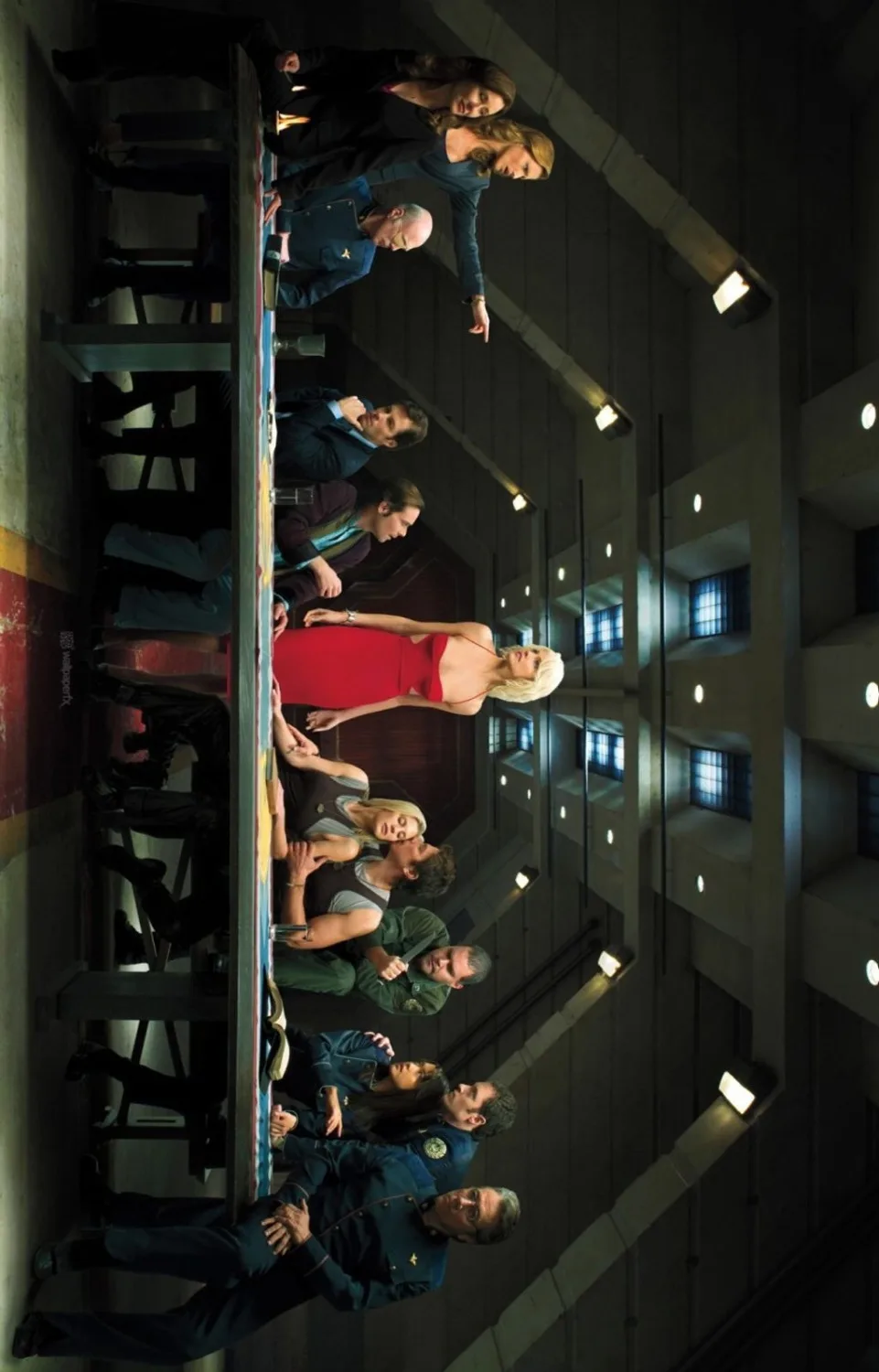

Battlestar Galactica "The Last Supper" SILK POSTER Decorative painting 24x36inch