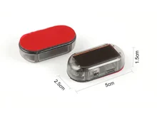 Car Solar Power Alarm Lamp Auto