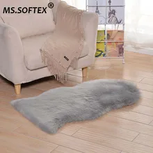 Ms. Softex овчина плюшевый искусственный мех ковер длинный шерстяной ковер мягкий искусственный мех ковер для спальни моющийся
