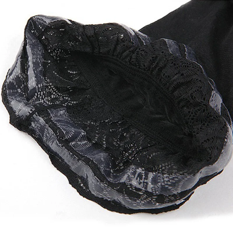 2017 Black White Thigh High Sexy Stockings Lace Silicone Stay Up Transparent Nylon Stocking For Women Over The Knee Socks Medias 2017 Black White Thigh High Sexy Stockings Lace Silicone Stay Up Transparent Nylon Stocking For Women Over The Knee Socks Medias