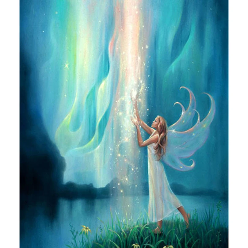5D Diamond Painting The Elf girl Diamond Embroidery 3D Crafts Diamond Mosaic Cartoon Picture of Rhinestones Home Decor