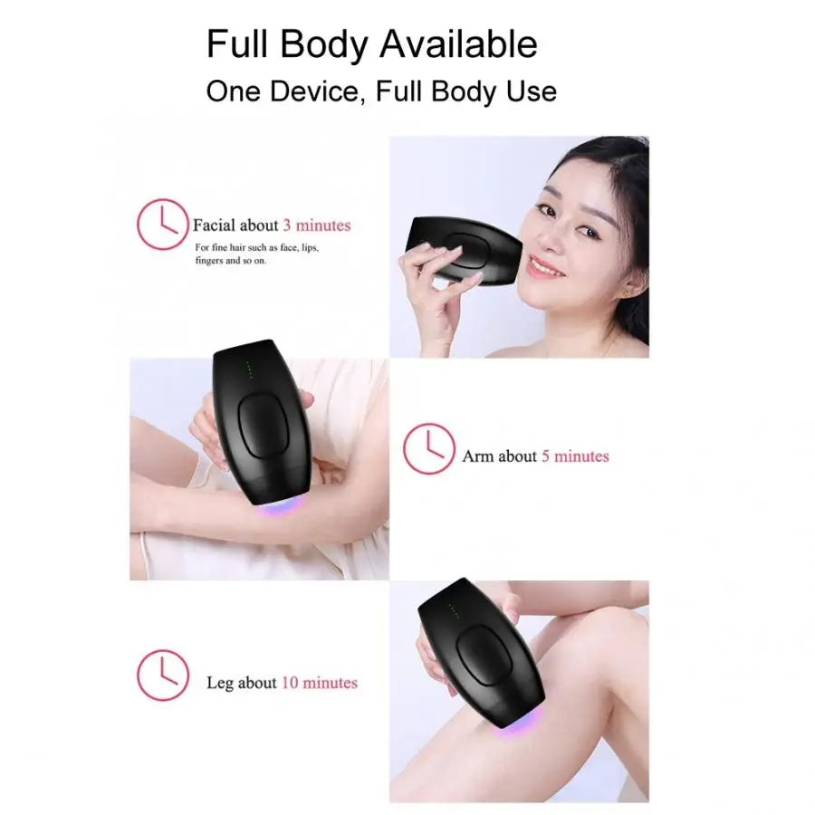9 Types IPL Painless Laser Hair Removal Machine Body Private Parts Epilator Depilator