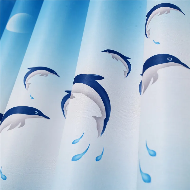 На выбор печать мультфильм Дельфин окна шторы