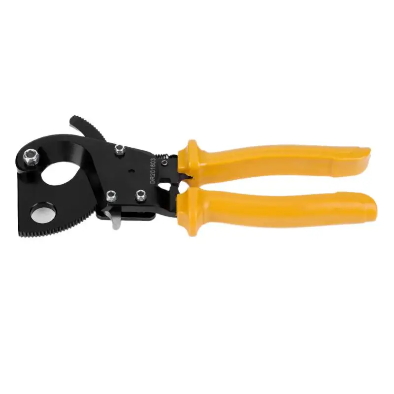 

Ratchet Cable Scissor Gear Mechanical Cable Cut Wire Cutter Plier Hand Tool