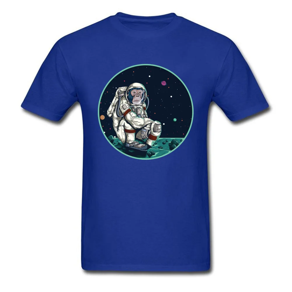 New Arrival Space Monkey Unique Short Sleeve T Shirts VALENTINE DAY O Neck Cotton Fabric Tops & Tees for Boys Tops Shirts Street Space Monkey blue