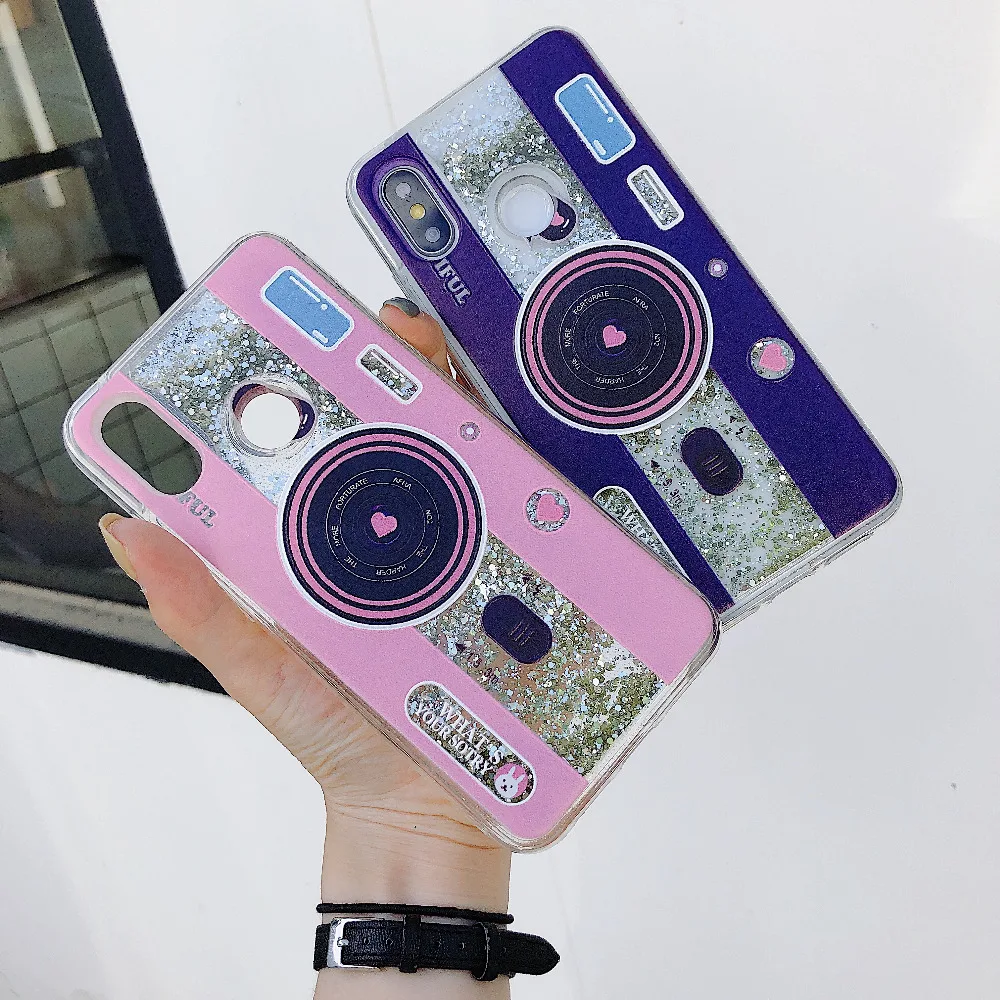 

Dynamic Liquid Quicksand Cover for XIAOMI 8 5X 6X MIX 2S MAX 3 Redmi 5 Plus Note 5 Camaro Glitter Star Fashion Cute phone case