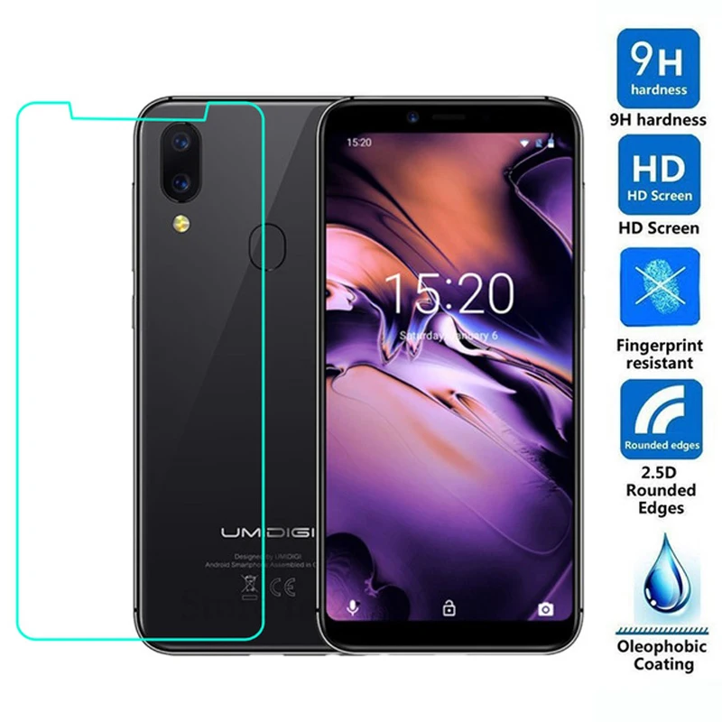 Для Umidigi A3 защитная пленка из закаленного стекла 9H Взрывозащищенная Защита экрана для Umi A3 Pro 5,5"