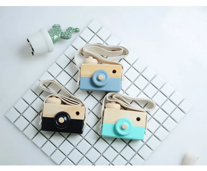Cute Wooden Camera Baby Kids Hanging Camera Photography Prop Decoration Children Educational Toy Birthday Christmas Gifts Cute Wooden Camera Baby Kids Hanging Camera Photography Prop Decoration Children Educational Toy Birthday Christmas Gifts