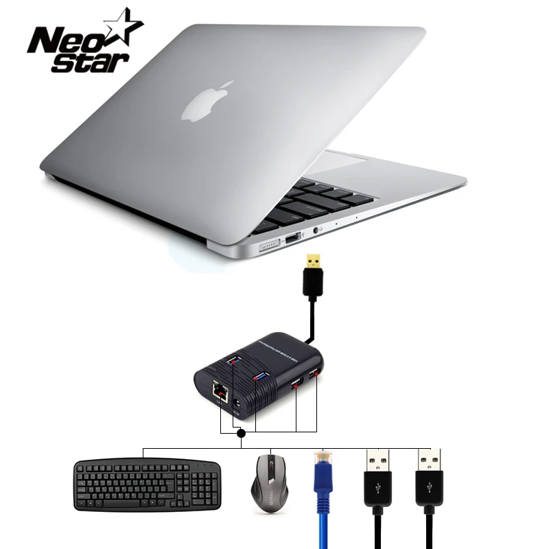 Универсальный разветвитель с 6 USB-портами 3 0 100 м | Компьютеры и офис