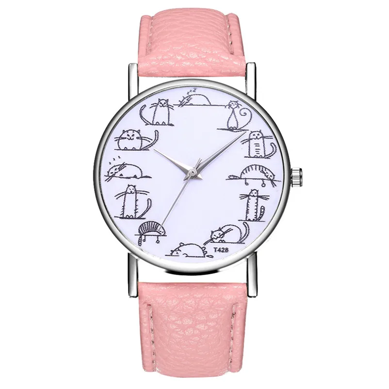 Montre Femme Top Brand Luxury Women Watches Temperament Wild leather band Wrist Watches Fashion clock relogio feminino Y06 (8)