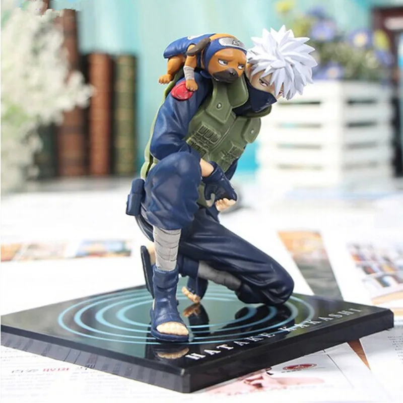 

Anime Naruto Hatake Kakashi PVC Action Figure 15CM Cartoon Collection Model Toy Boys Birthday Gift Car Decoration Toys