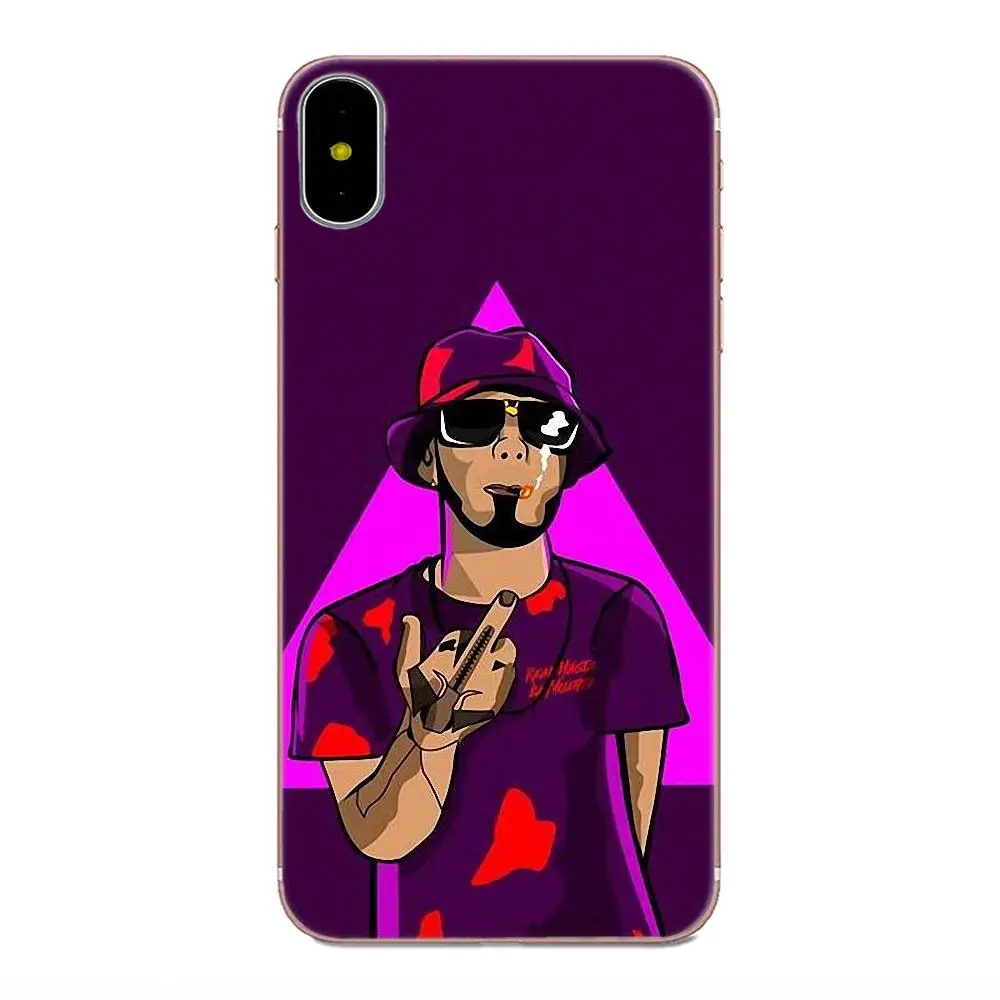 Модный чехол из ТПУ Anuel aa Ozuna для Galaxy J1 J2 J3 J330 J4 J5 J6 J7 J730 J8 2015 2016 2017 2018 mini