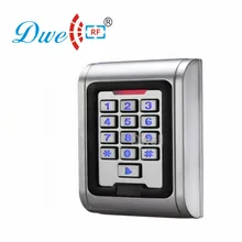 RFID card reader 125khz emid or 13.56mhz mifare wiegand 26 backlight keypad reader for access control system 002P RFID card reader 125khz emid or 13.56mhz mifare wiegand 26 backlight keypad reader for access control system 002P