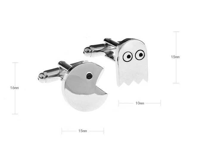 

Ms. Pac-Man shape series cufflinks May new cufflinks