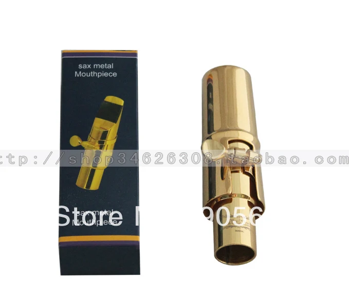 

Gold plated Tenor Saxophone Sax Mouthpiece Size #7