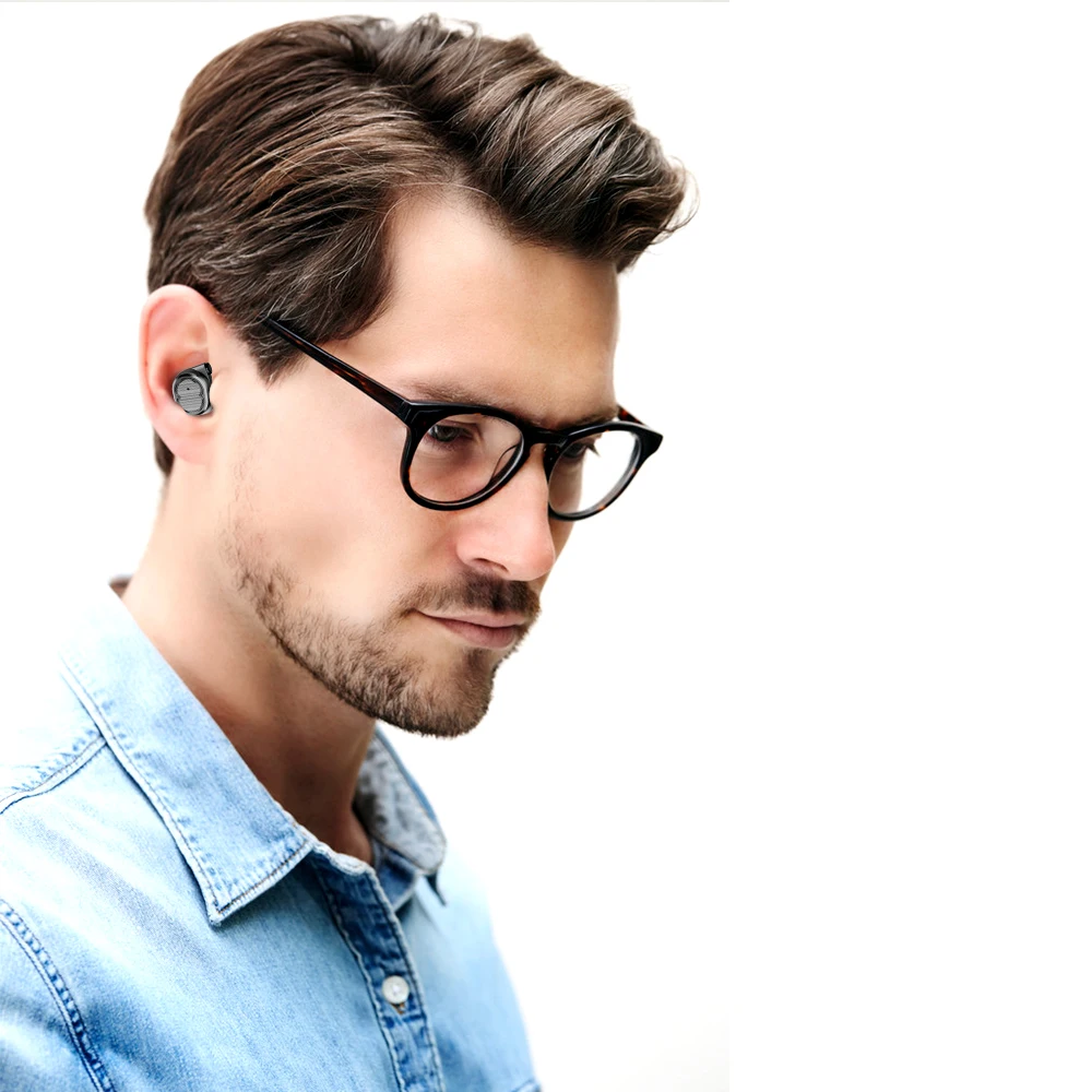 ANRY TWS 8 Plus беспроводные Bluetooth наушники V5.0 2200 мАч Зарядка Спорт сенсорное