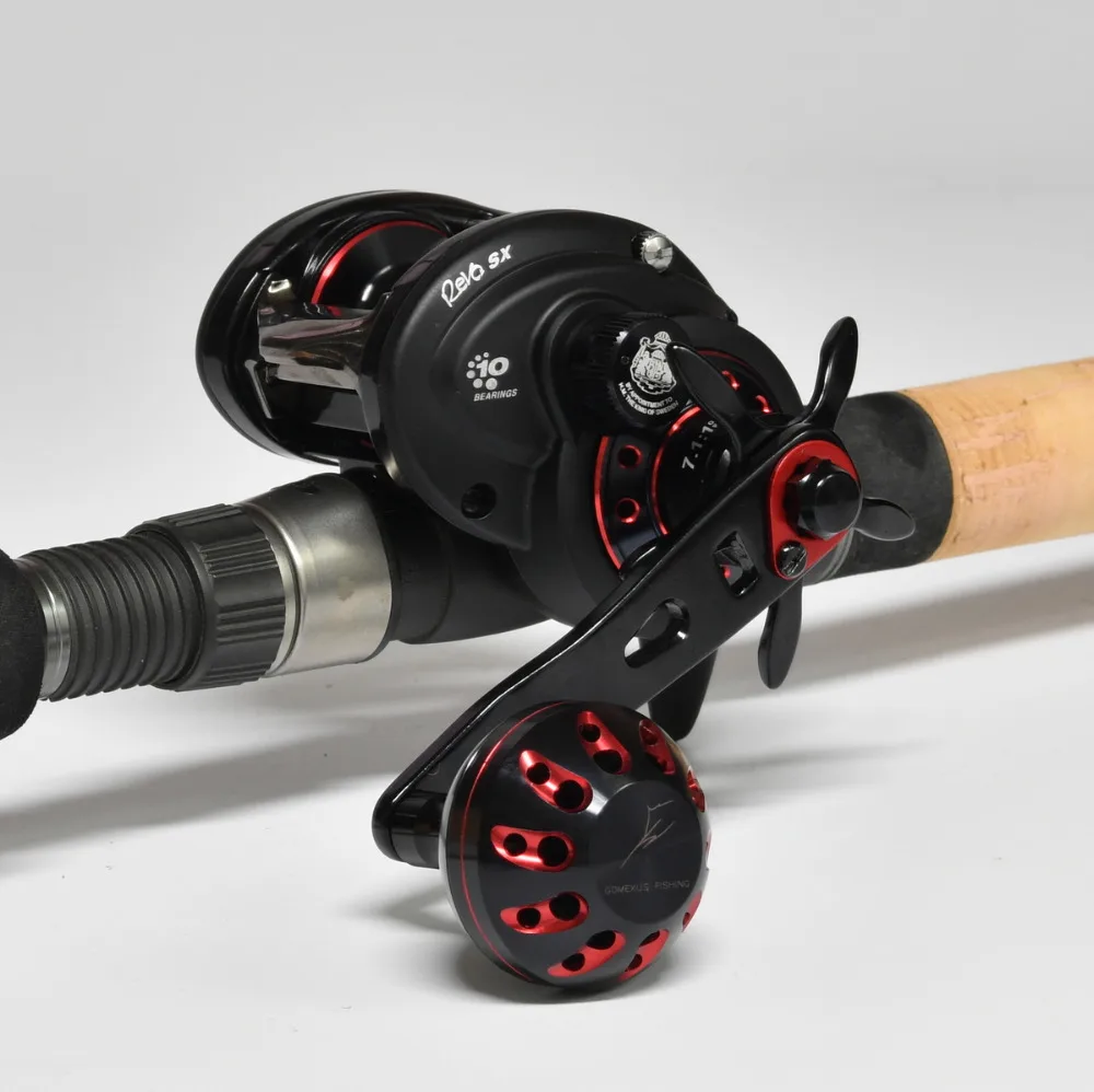Gomexus Reel Power Handle For Abu Garcia Ambassadeur Daiwa Low Profile Baitcasting Reel 8*5mm Handle 75mm As Description Gomexus Reel Power Handle For Abu Garcia Ambassadeur Daiwa Low Profile Baitcasting Reel 8*5mm Handle 75mm As Description
