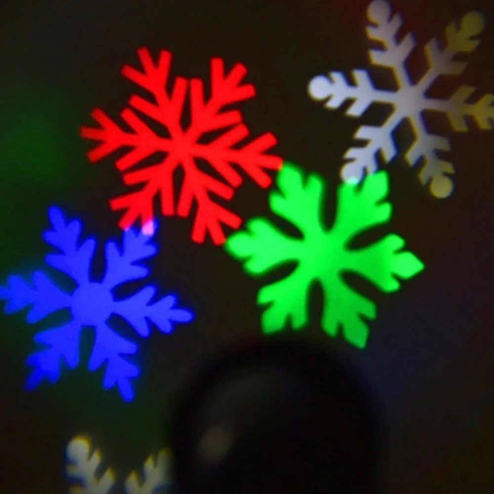Рождественский лазерный проектор DJ светодиодный сценический свет сердце Снежный паук бант пейзаж Вечерние огни садовая лампа Наружное освещение