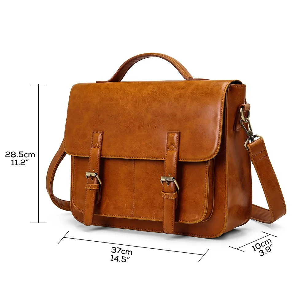  ECOSUSI 14.5 Inch Men Laptop Bags Brand Messenger Bags Men's Briefcases Office Crossbody Bags Men P - 32922579062