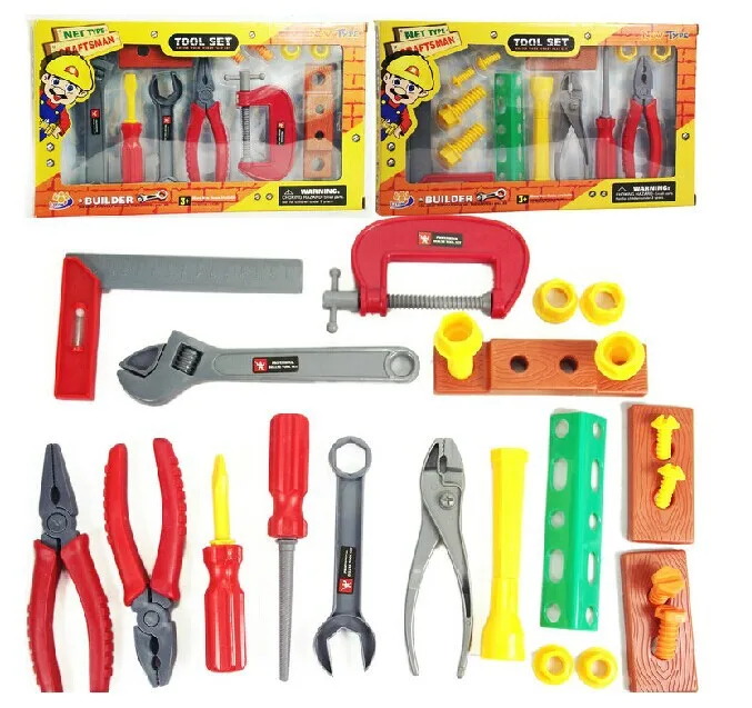 2014 boys baby simulation tool set kit for children educational toys play house classic plastic