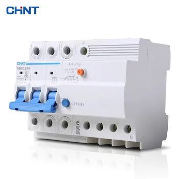 

CHINT Leakage Protector NBE7LE 3P + N 63A Small Circuit Breaker Air Switch