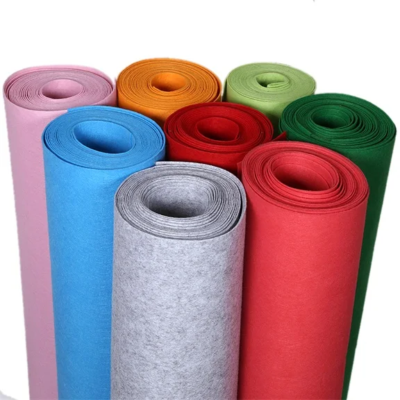 

New arrival 2mm Mix Colors 50x50cm Polyester Nonwoven Felt Cloth baby DIY Handmade Sewing bag Pillow Felt Christmas Fabric j19