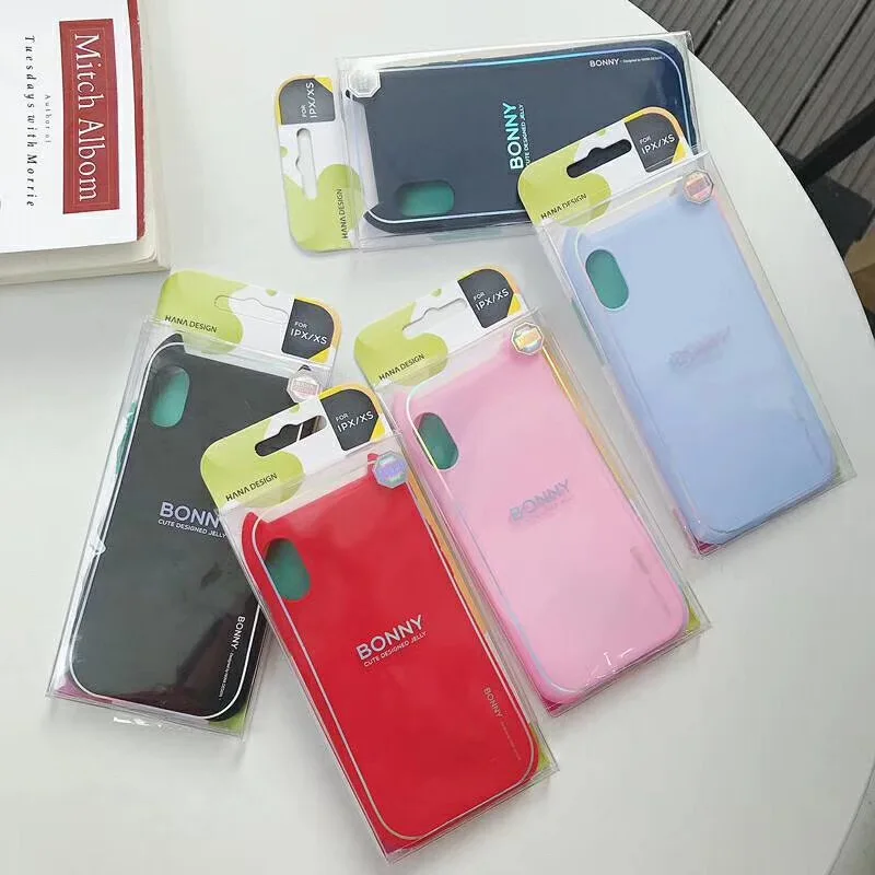 

Luxury Origina Plain Soft Silicon High Quality With Box phone case for iphone X XS XR MAX 7 8 6 S PLUS Matte Monsters capa coque