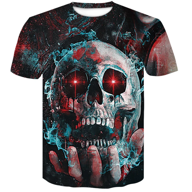 

3D T-Shirt Skull Newest Summer Cartoon Rick and Morty T-Shirt 3d Print tshirt Women Men Fashion Clothing short sleeve Tees Tops