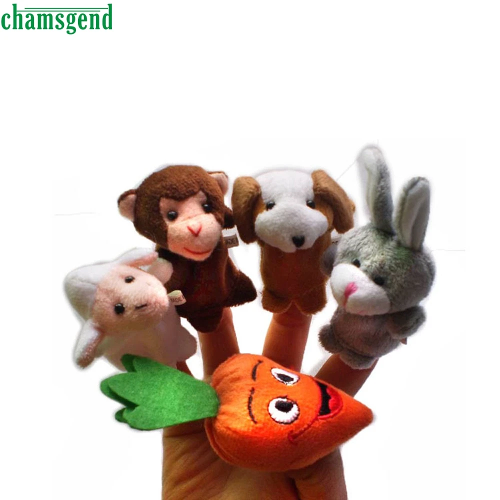 Хит продаж 5 шт. в подарок ребенку|hand puppet|baby puppetfinger puppets toys |
