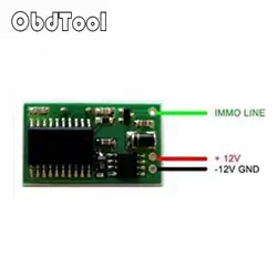 ObdTooL Новый 2-в-1 Эмулятор immo для Рено и для Нисан чип-тюнинг автомобилей ЭКЮ инструмент диагностики эмуляторы и фильтры