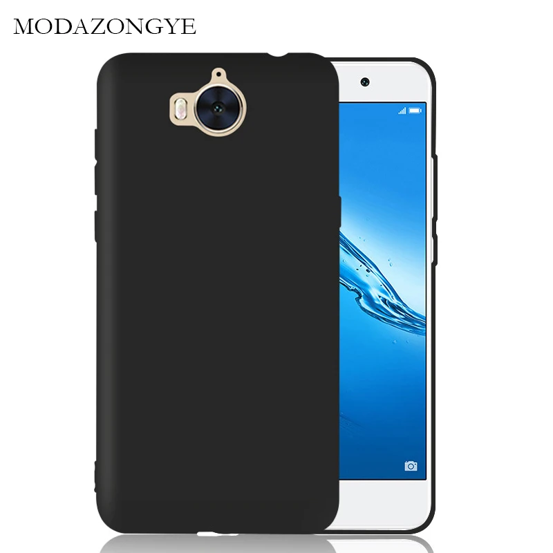Бренд MODAZONGYE Huawei Y6 2017 Чехол Мягкий силиконовый чехол для телефона MYA-L22 MYA-L03 MYA-L23