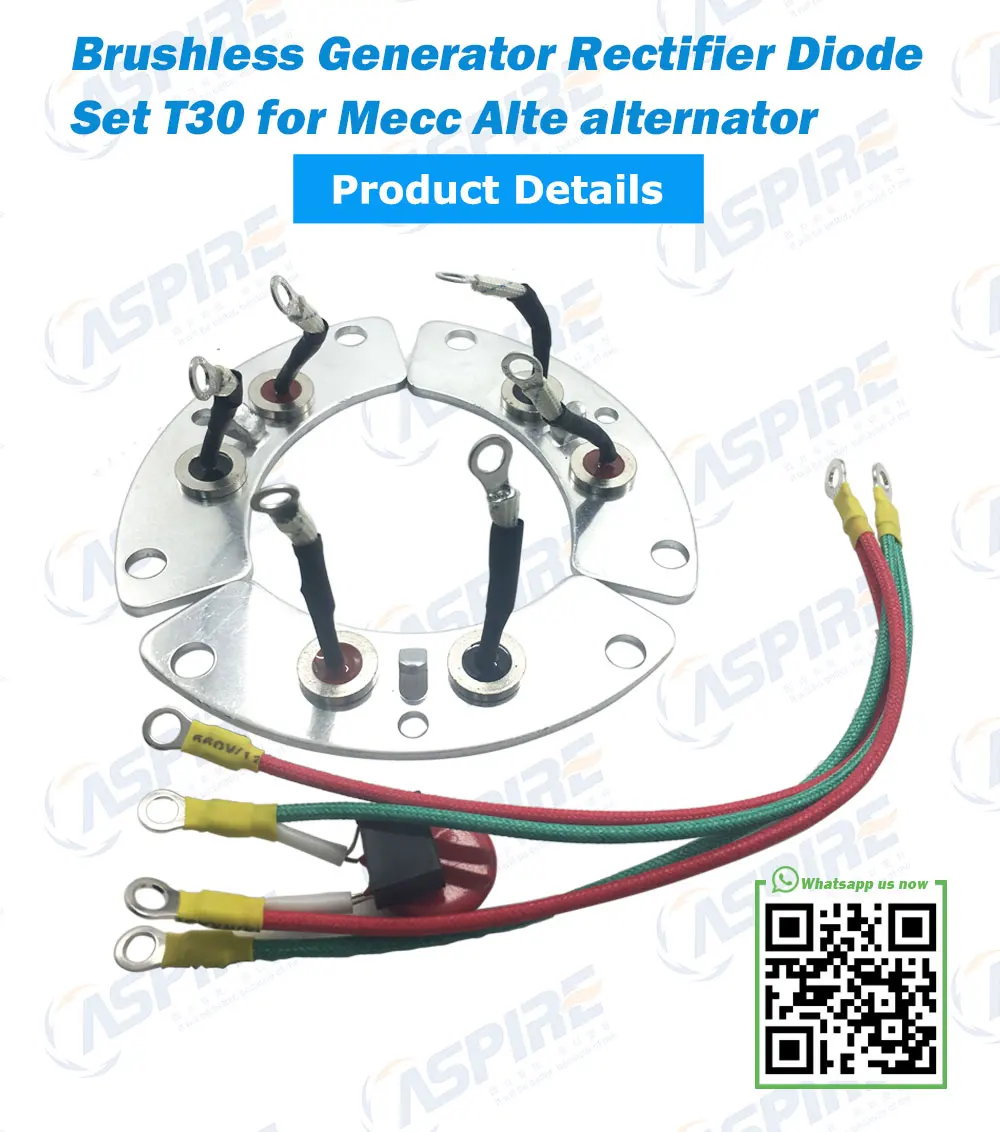 Power Rectifier Diode Set T30 alternator rectifier module for Generator