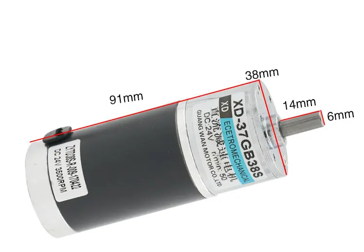 Máquinas de Precisão Miniatura Ímã Permanente Motor All-metal Engrenagem Velocidade Ferramentas Elétricas - Diy Acessórios Dc24v 10 w dc 1 Renovação da Casa
