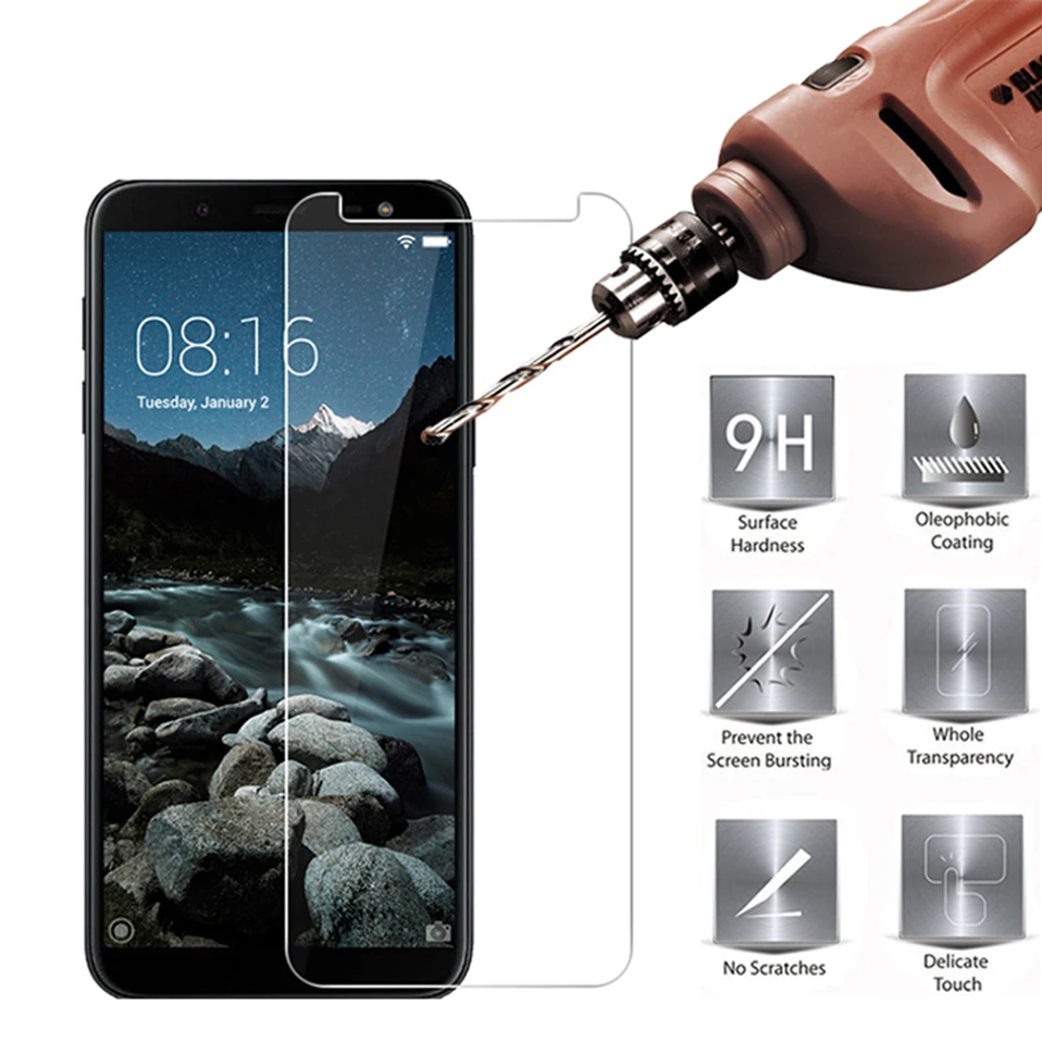 screen protector tempered glass for samsung galaxy A50 A10 A20 A30 A40 A60 A7 A6 2018 (1)