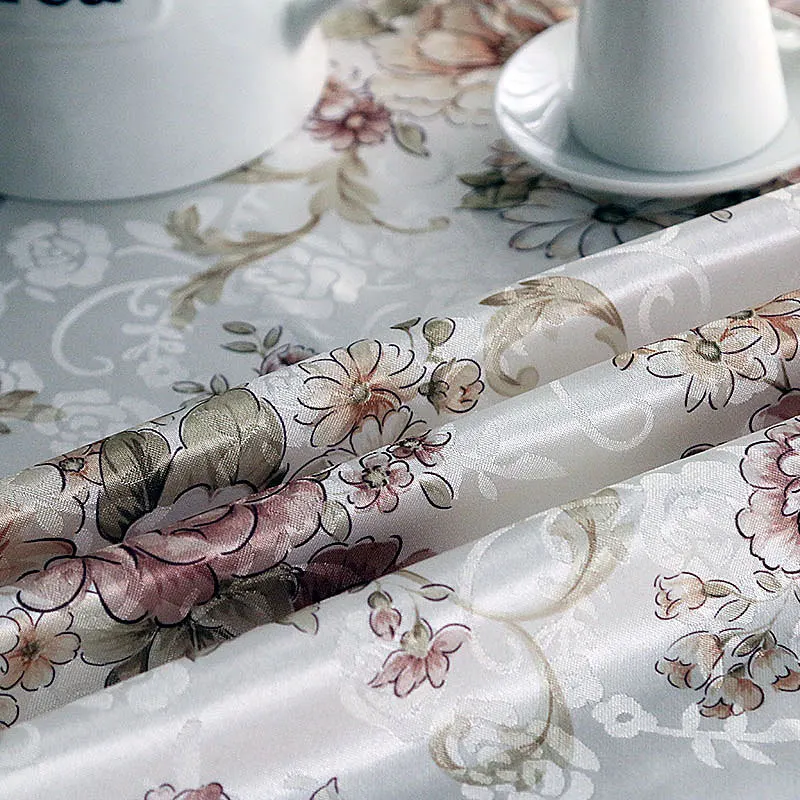 Europe High-end luxury cloth table cloth rectangle living room Jacquard coffee table TV cabinet cover cloth Lace tablecloth Europe High-end luxury cloth table cloth rectangle living room Jacquard coffee table TV cabinet cover cloth Lace tablecloth