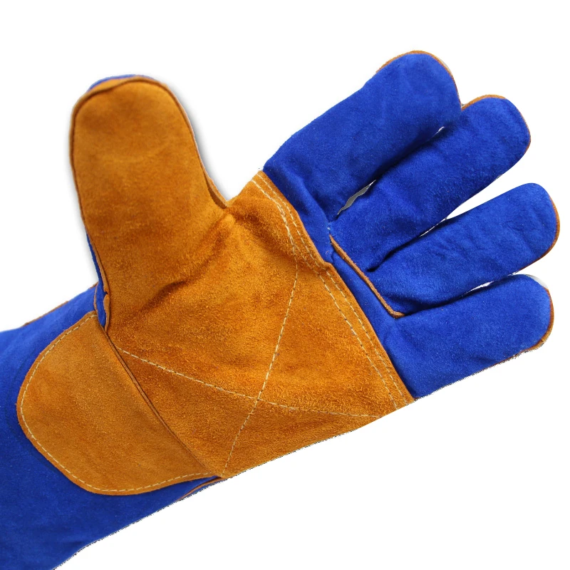Safety Use Men/'s CushionCore Cowhide TIG MIG Welding Gloves Forearm Protection