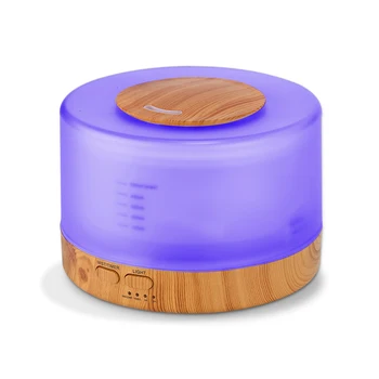 

VVPEC 500ML Color Changing Ultrasonic Air Humidifier Aromatherapy Essential Oil Diffuser Electric Aroma Diffuser Mist Make