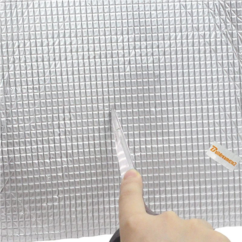 Buildreamen2 20 см x 100 8 &quotx 40&quot алюминиевая фольга для автомобиля теплоизоляция